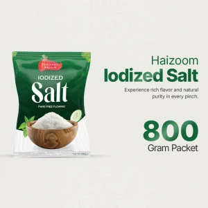 Haizoom Iodized Salt — 800Gram Packet